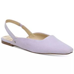 NWOT Sam Edelman lilac sling back flats size 5